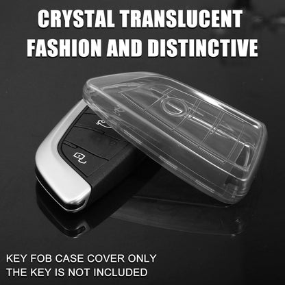 TPU Key Fob Remote Control Cover for BMW 1 2 3 5 6 X1 X3 Series