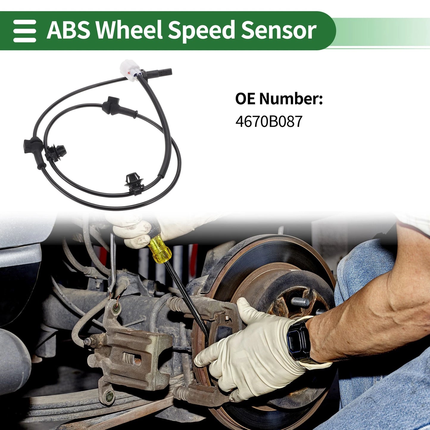 ABS Wheel Speed Sensor for Mitsubishi Mirage (2014-2021)