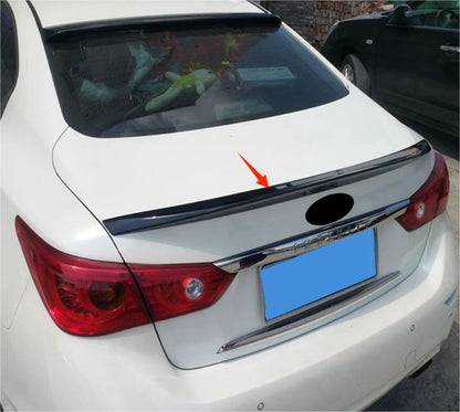 ABS Black Rear Spoiler Wing for Infiniti Q50 Sedan (2014-2024)