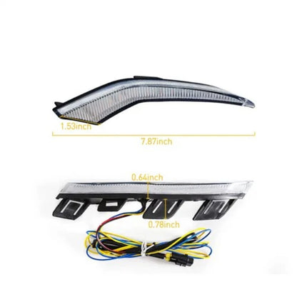 LED Fog Lights DRL for Toyota Corolla L LE XLE (2020-2022)
