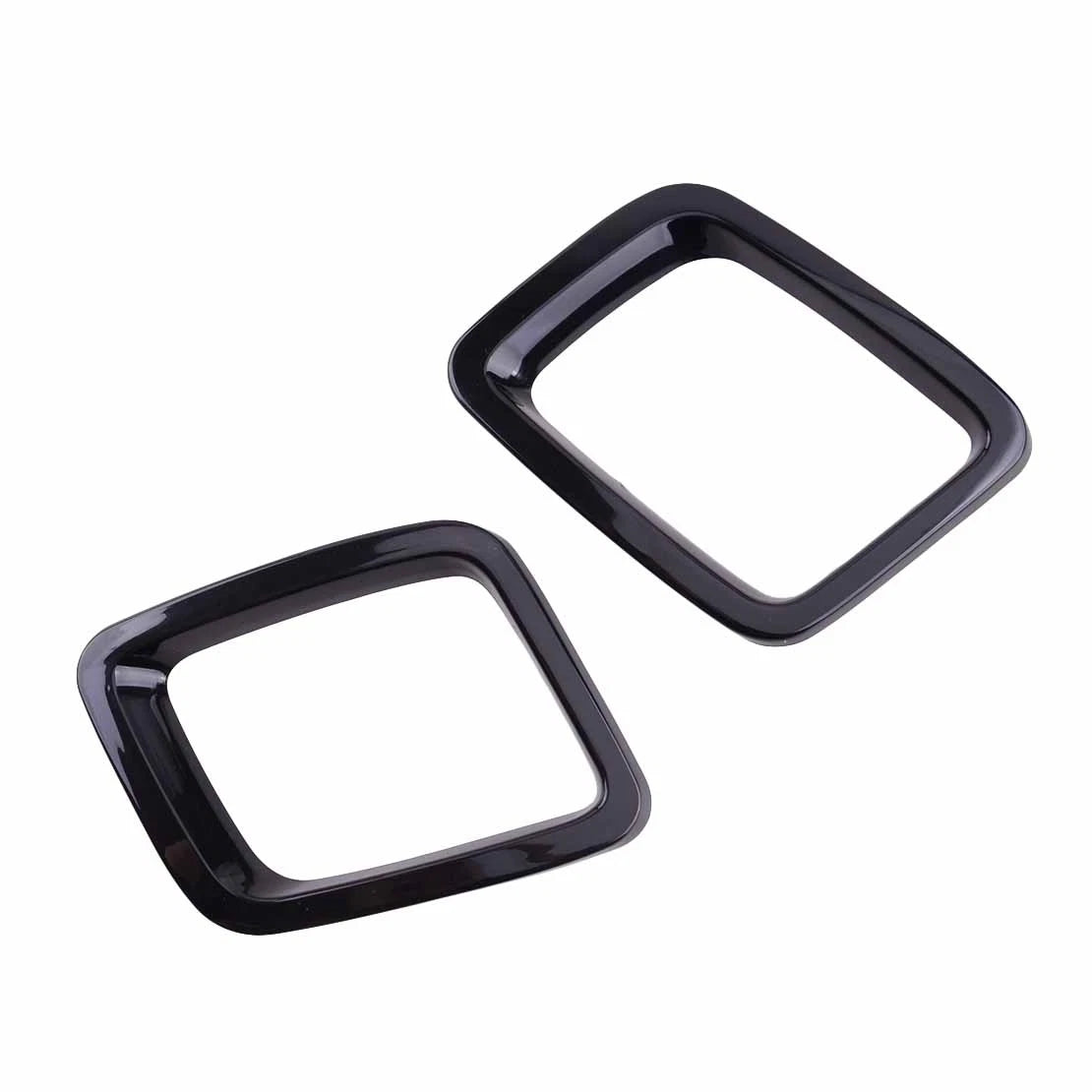 Black Front Grille Cover Trim for Jeep Compass (2017-2021)