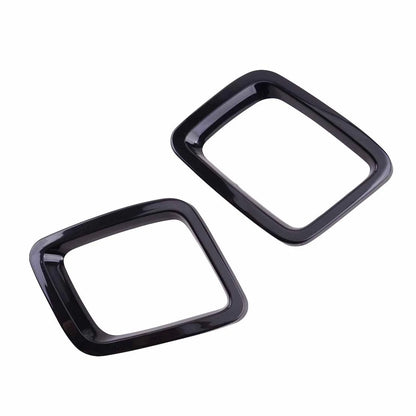 Black Front Grille Cover Trim for Jeep Compass (2017-2021)