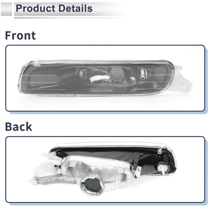 Left Front Bumper Side Marker Light Cover for BMW 3 Series (2006-2013)