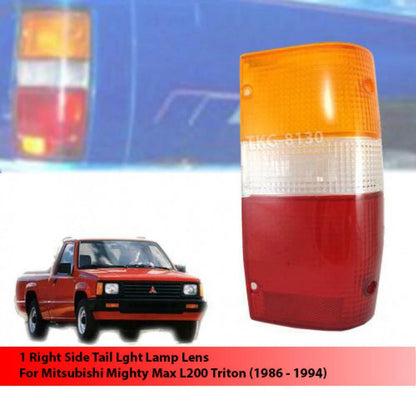 RH Rear Tail Light Lenses for Mitsubishi  L200 Triton (1986-1994)