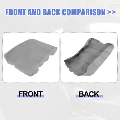 Center Console Lid Armrest Cover for Nissan Titan (2004-2014) Gray