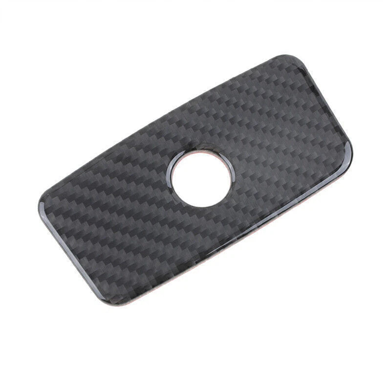 Carbon Fiber Storage Box Cover Trim for 2011-2021 Jeep Grand Cherokee