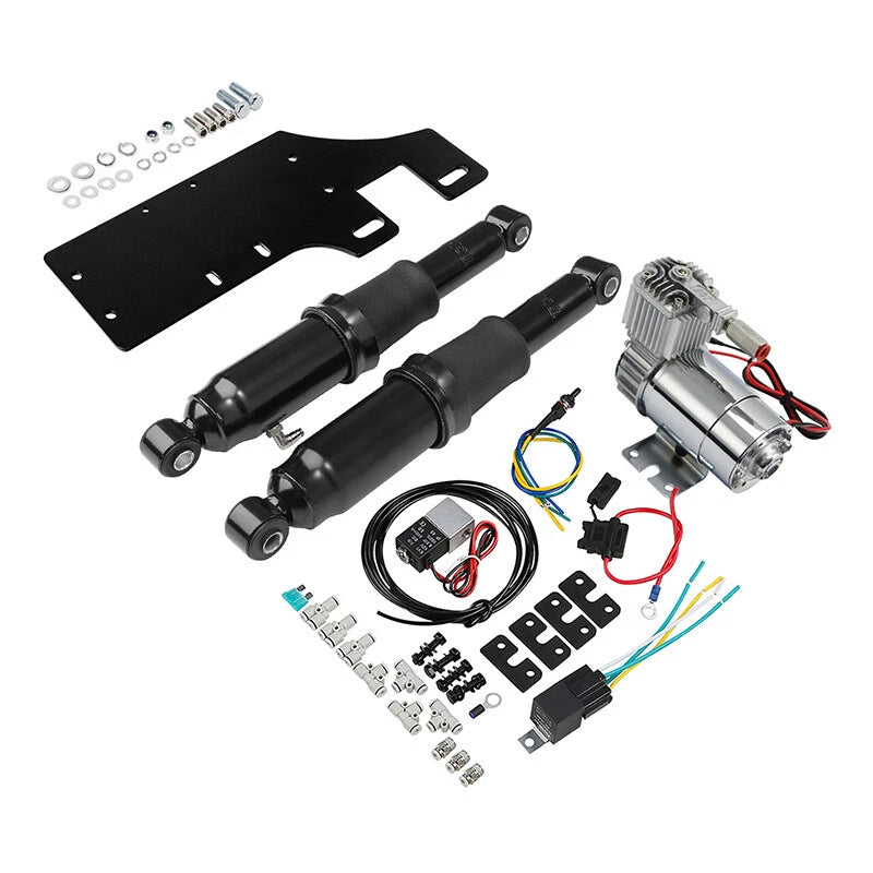 Rear Air Ride Suspension Kit for Harley Touring Bagger Road Glide (1994 - 2025)