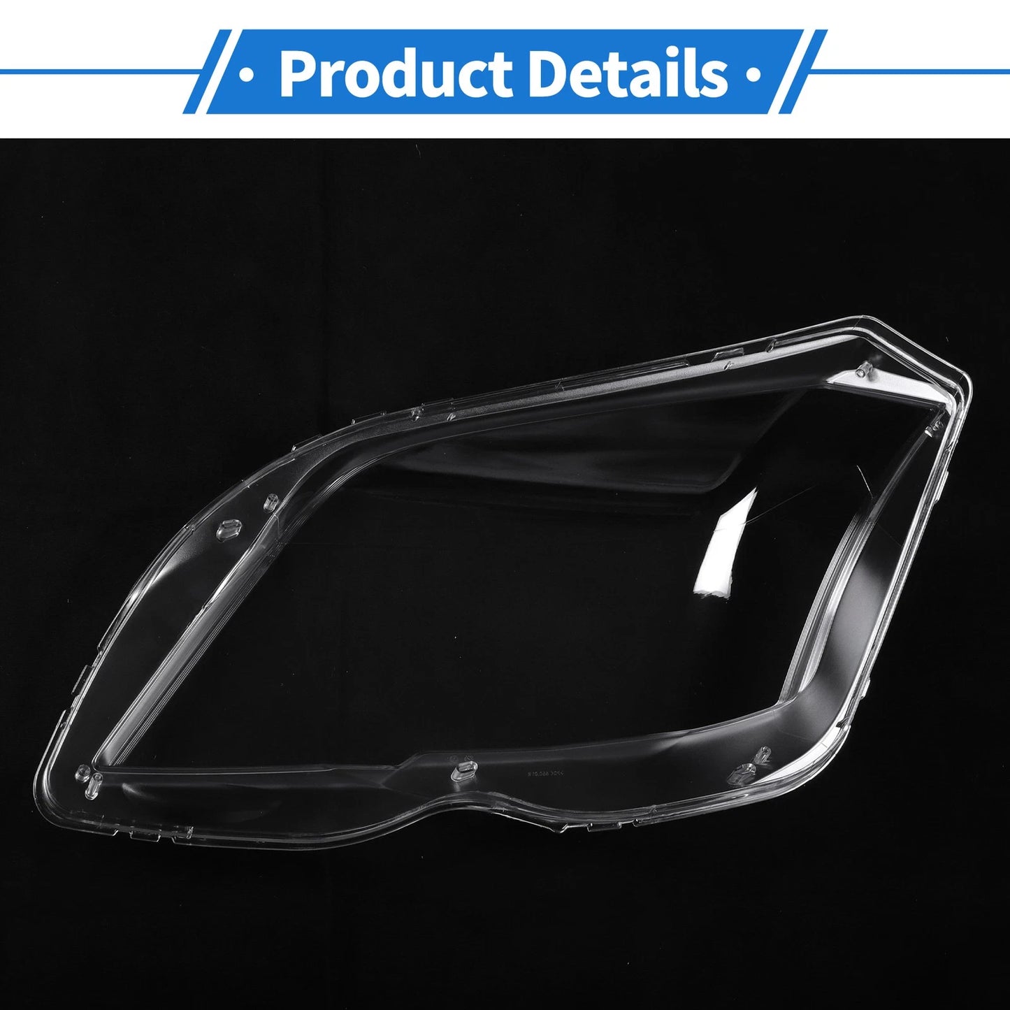 Car Front Right Headlight Lens Cover for Mercedes-Benz GLK (2009-2012)