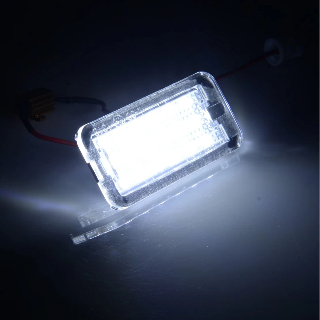 License Plate Light Lamp for Fiat 500 500C Convertible (2007-2016)