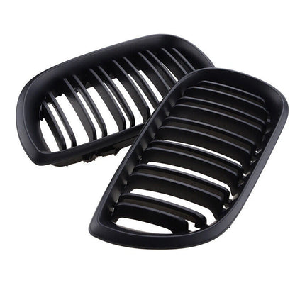 Matte Black Front Kidney Grille for BMW E46 3 Series 325Ci 330Ci 328 (2001-2006)