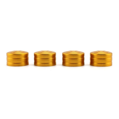 4 x Billet Head Bolt Cover Caps for Triumph T120 Thruxton Scrambler (2016-2023)