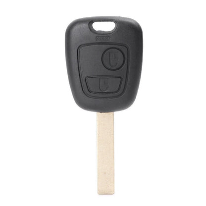 Button Smart Key Fob Shell Cover for Peugeot 206 307 (2000-2007)