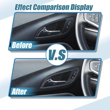 Black Front Door Handle Patch Cover for Chevrolet Colorado (2015-2022)