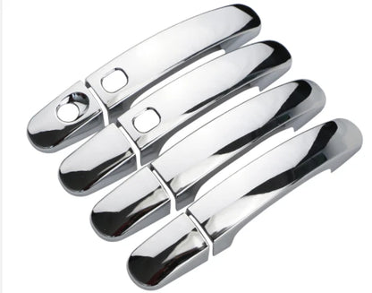 Door Handle Smart Keyhole Cover Trim for 2013-2019 Ford Escape Kuga 8 x Chrome