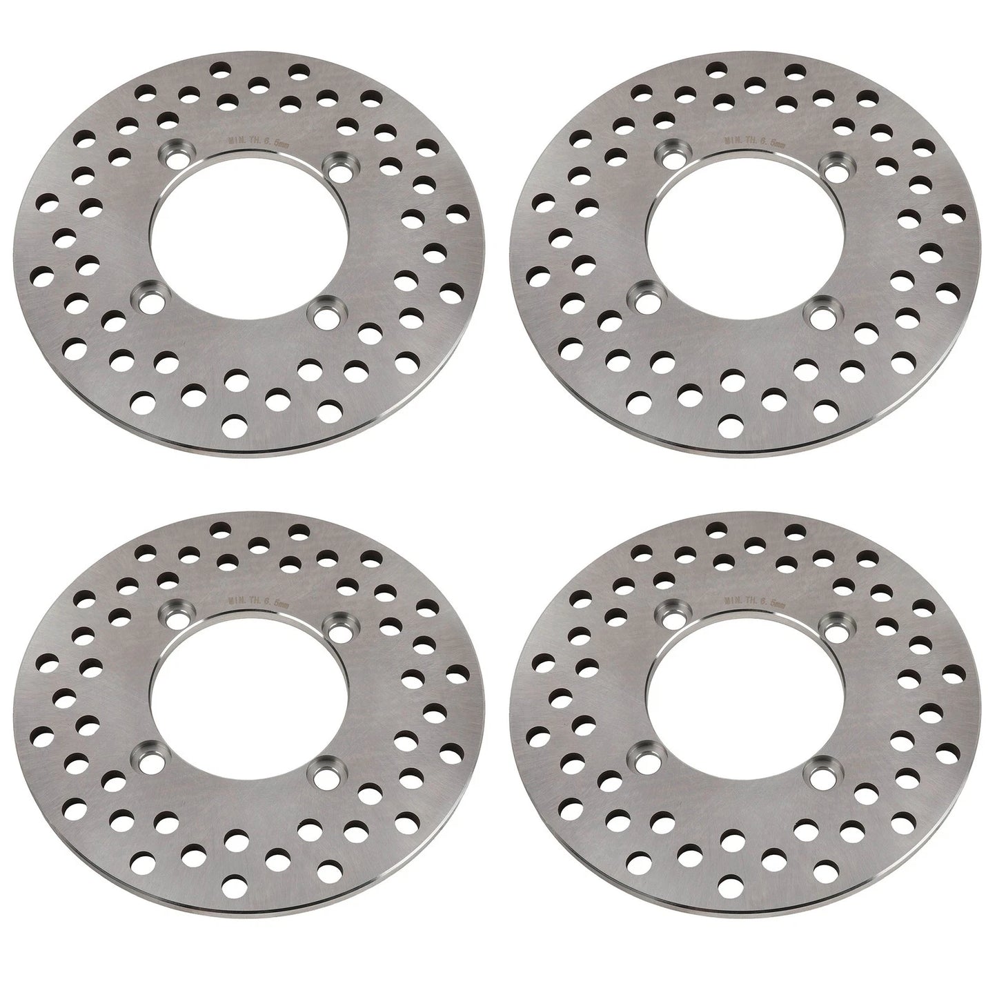Front and Rear Disc Brake Rotors for Honda Big Red 700 (2009–2013)