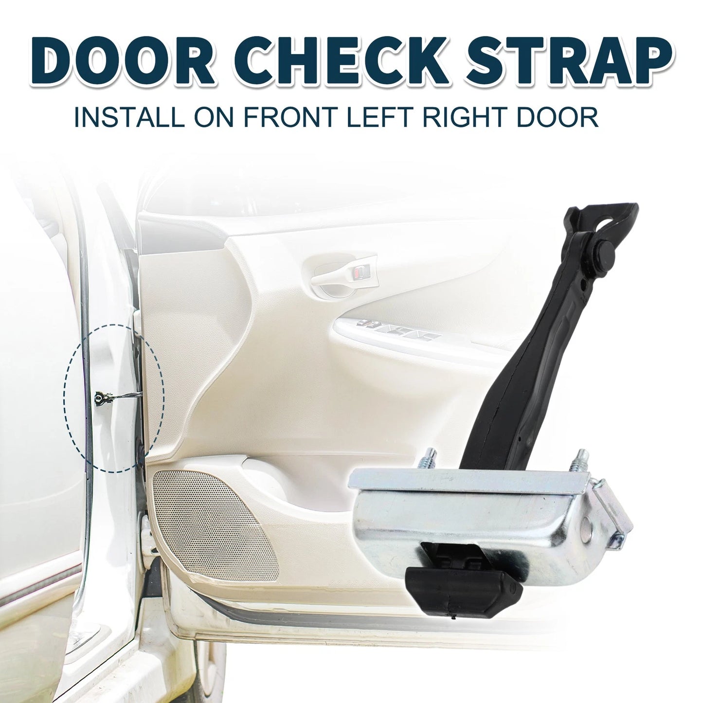 Door Check Strap Stopper for Ford F-150 F-250 F-350 (2015-2023)