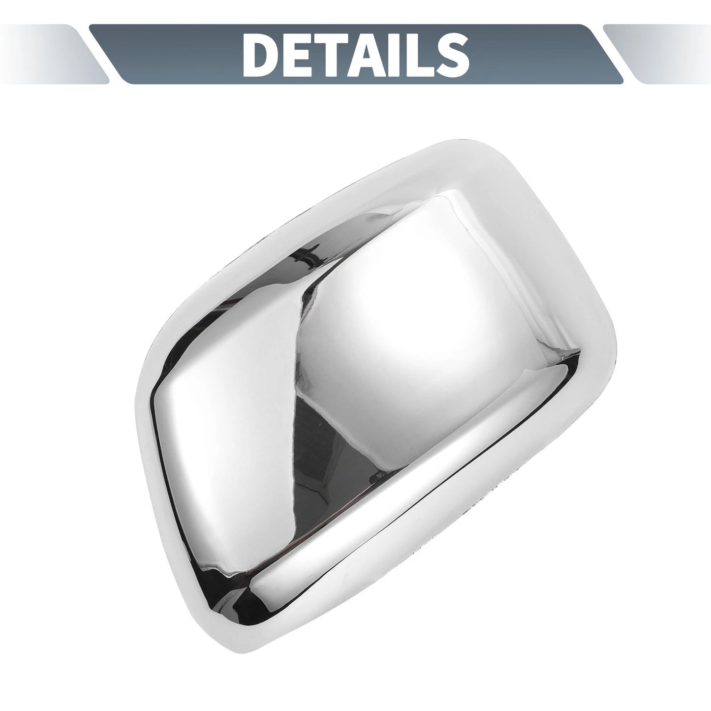 Rearview Mirror Cover Overlay Chrome for Nissan Navara D40 Frontier (2005-2015)