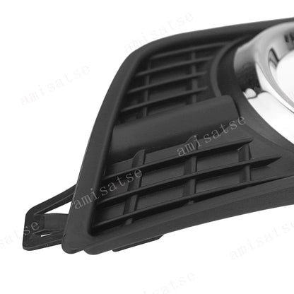 Fog Lamp Light Frame Covers 2 x Left & Right for Cadillac SRX (2010-2016)