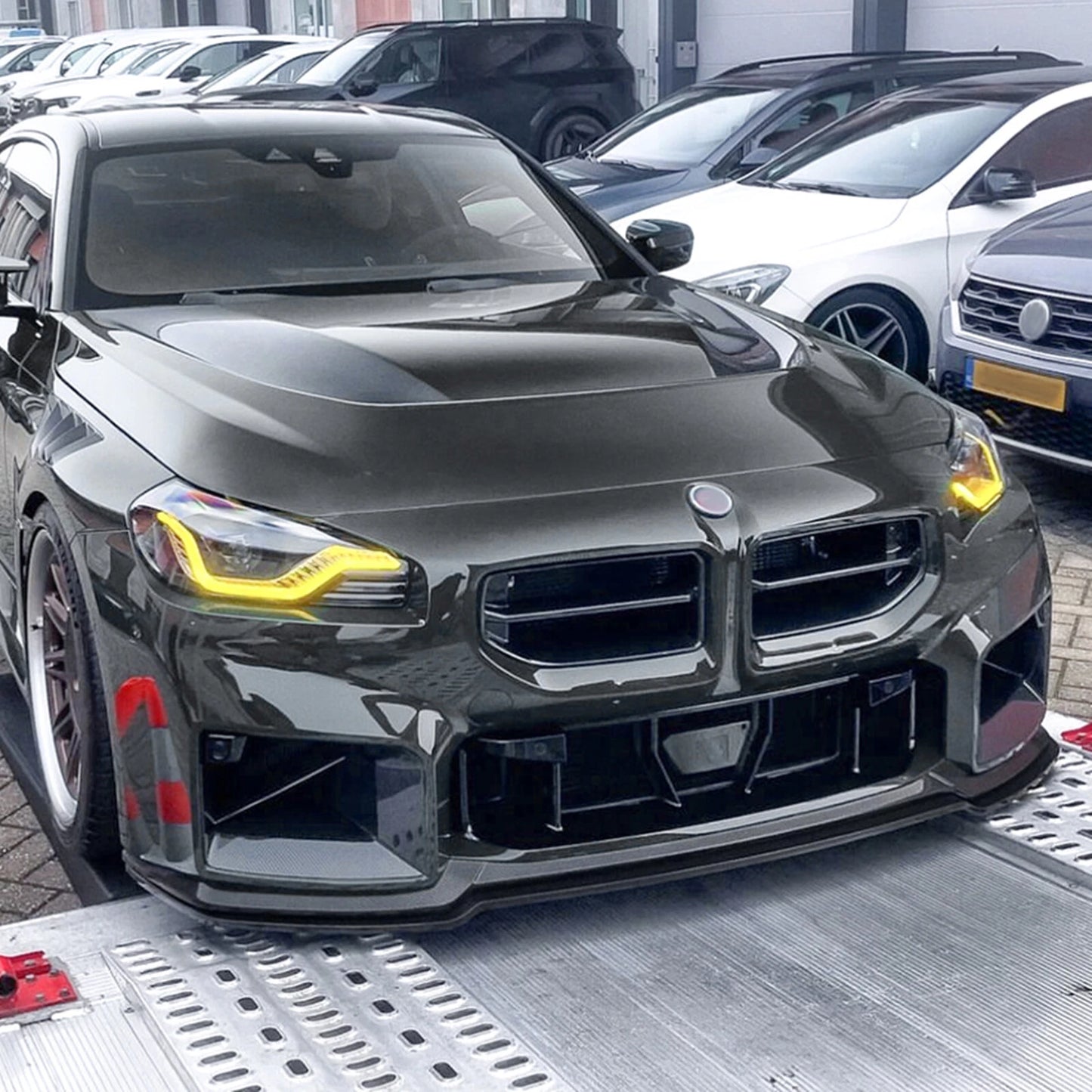 Front Spoiler Lip Splitter for BMW 2 Series M2 G87 (2023-2024)