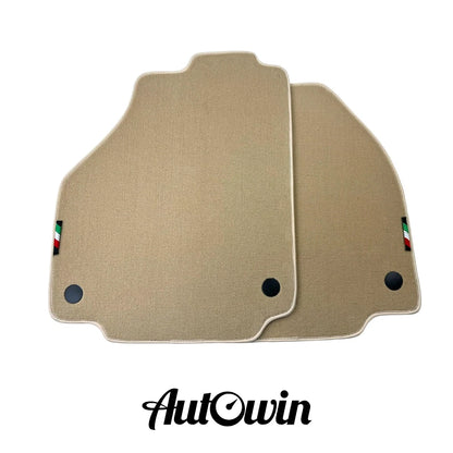 Beige Floor Mats for Ferrari 488 Pista Spider (2019-2023)