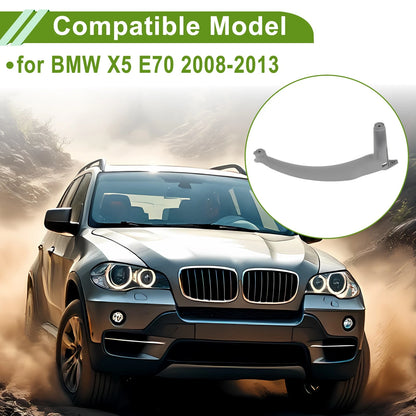 Door Handle Pull Trim Cover for BMW X5 E70 (2007-2013) Gray Black