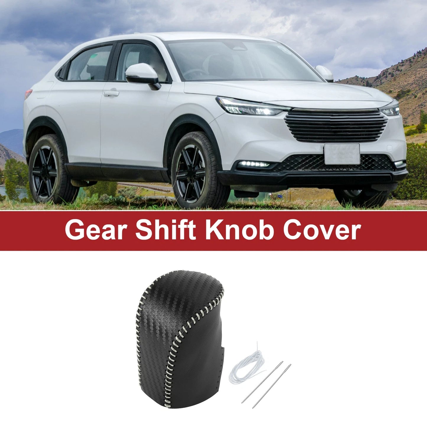 Gear Shift Knob Cover for Honda HR-V (2023-2024)