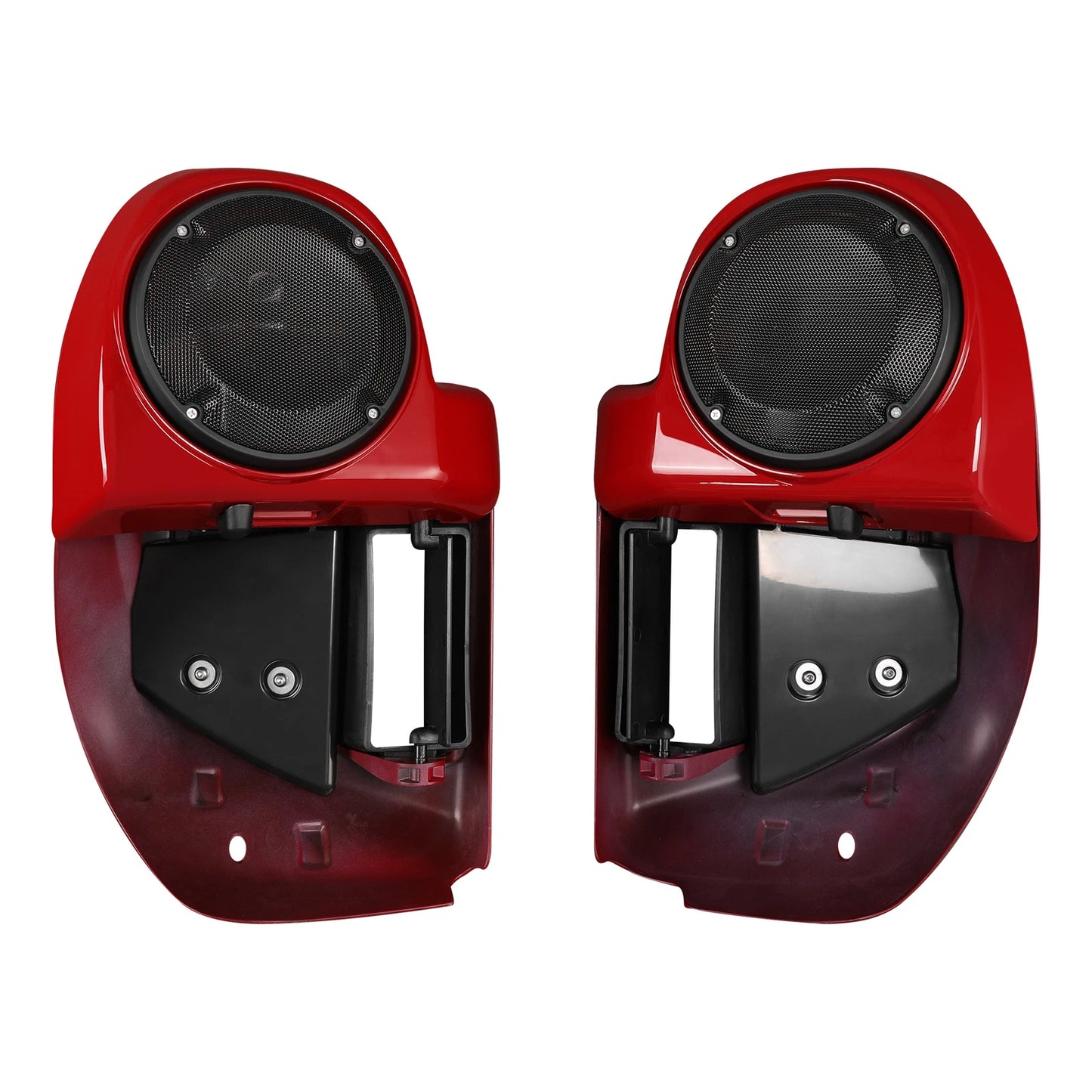 Lower Vented Fairings Speaker Pod for Harley Street Glide (2014-2023) Billiard Red