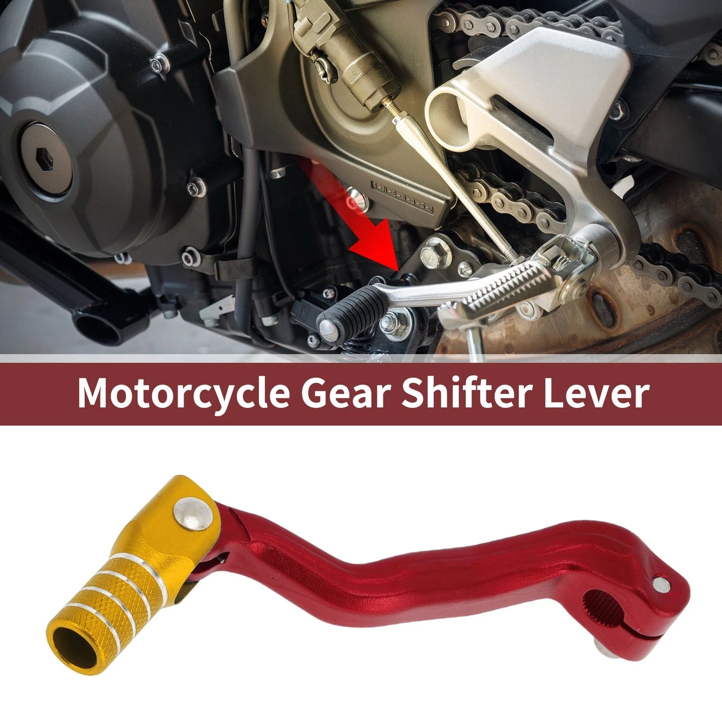 Folding Motorcycle Gear Shift Lever for Bosuer M4