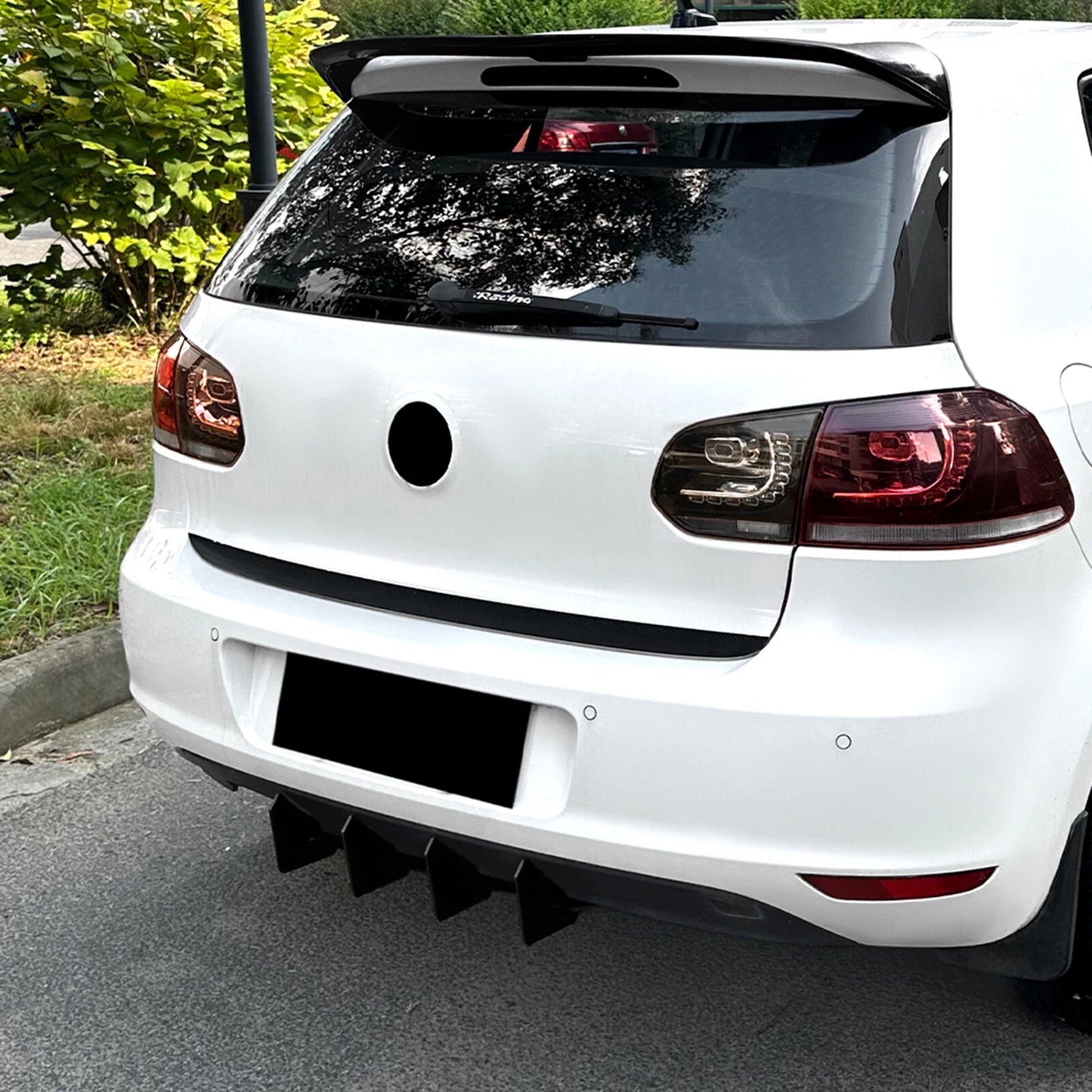 Rear Bumper Diffuser Lip for VW Golf 6 MK6 (2008-2013)