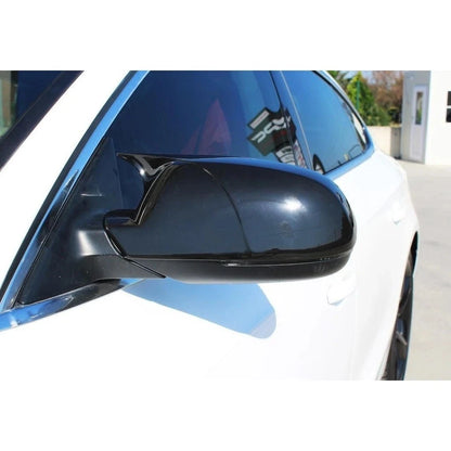 2 Piece Gloss Black Side View Mirror Covers for Audi A3 8P (2008-2012)
