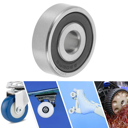 6300VV P0 10x35x11mm Deep Groove Ball Bearings for Scooter Skateboard Wheel
