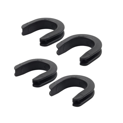Rear Sissy Bar Luggage Rack Side Mounting Grommets for Harley