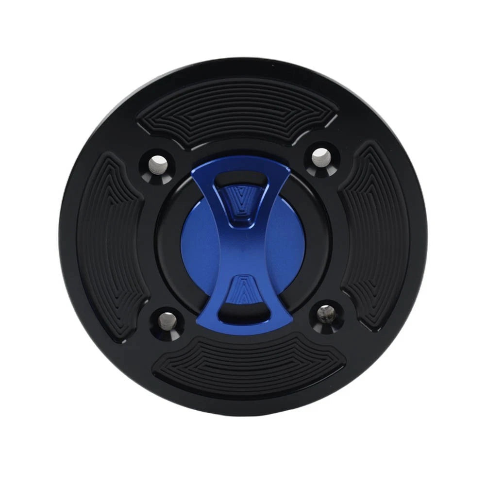 Blue Fuel Gas Tank Cap Cover for APRILIA RSV1000, Tuono V4R, RSV4 R (04-17)