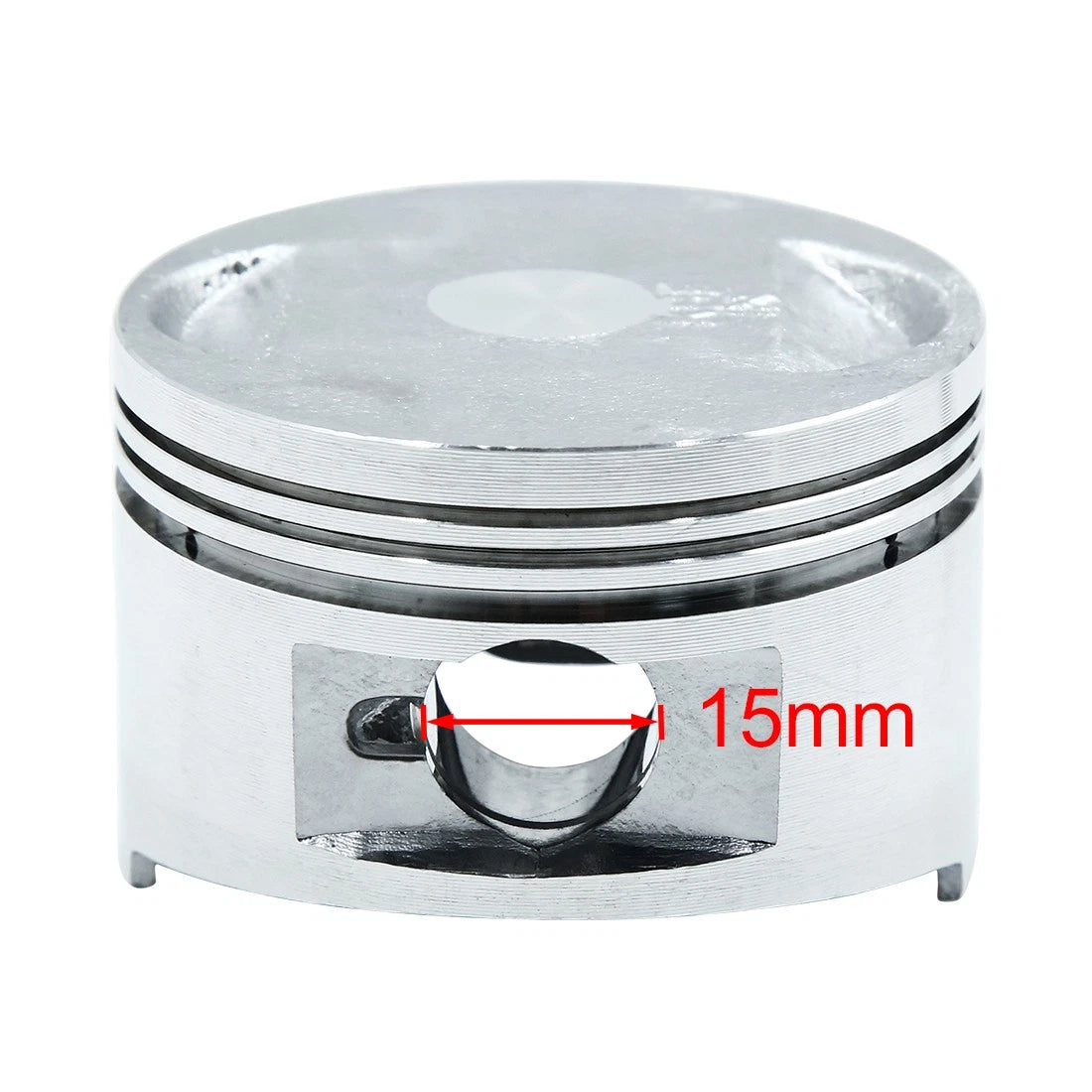 Piston Kit 57mm with Pins Rings Clips for GY6-150