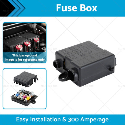 Electric Car Fuse Box for 12V & 24V DC Vehicles (No specific years)