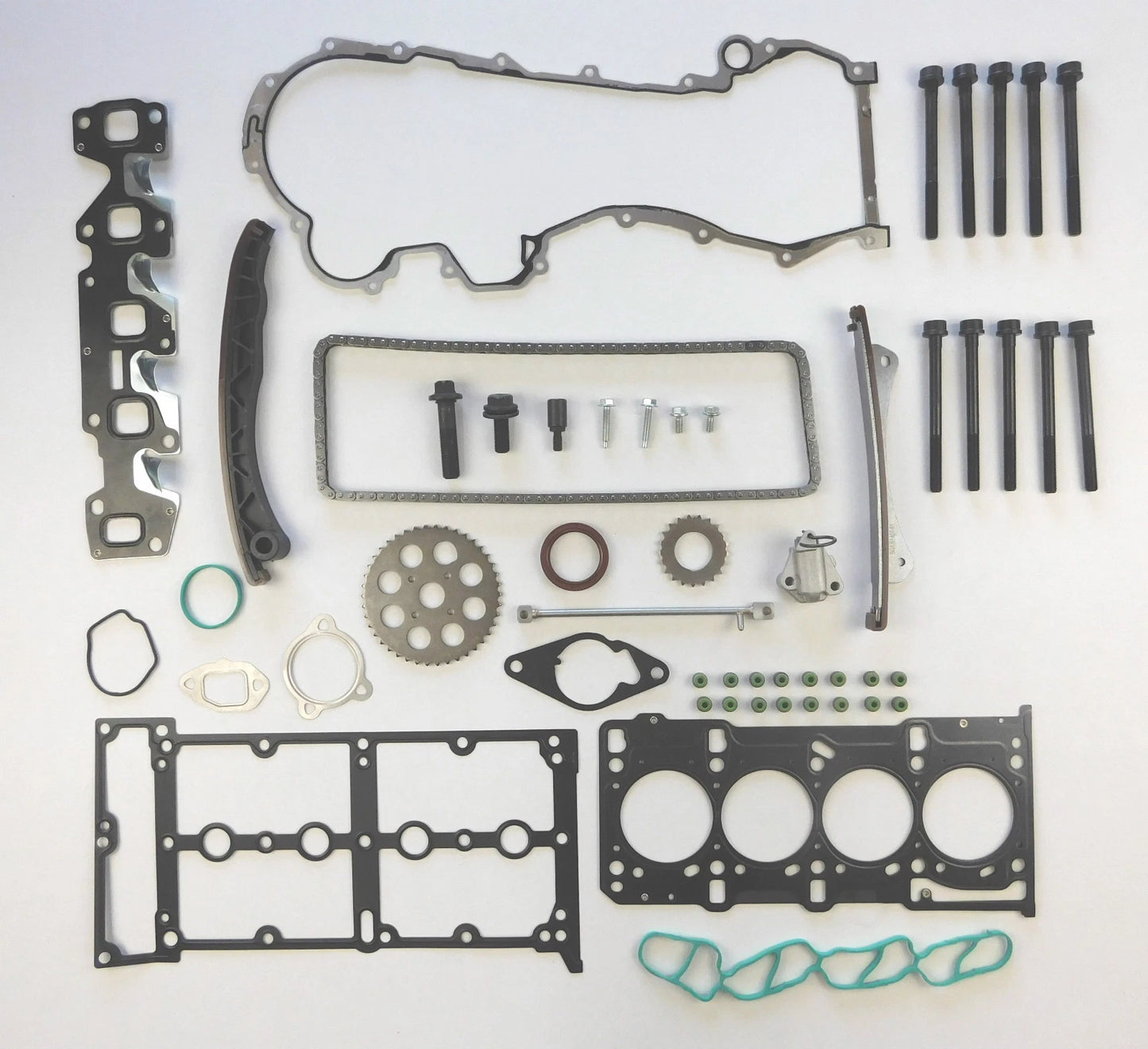 TIMING CHAIN KIT 1.3 CDTi HEAD GASKET SET BOLTS for ASTRA CORSA MERIVA TIGRA