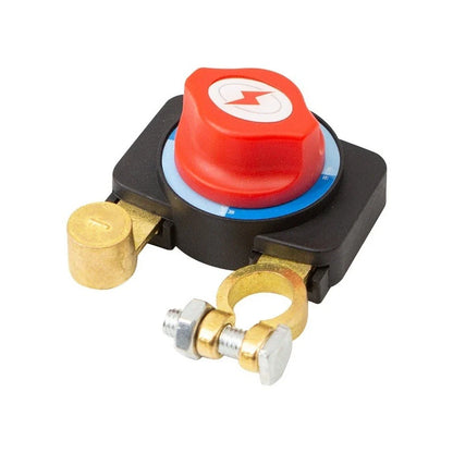 Battery Disconnect Switch Copper 12V/24V for Car/RV/Marine/Boats