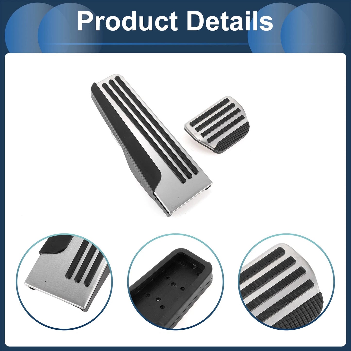 Automatic Foot Pedal Covers for Infiniti Q70 (2014-2019)
