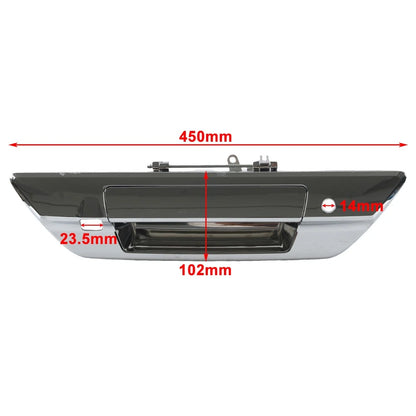 Black Tailgate Handle with Camera for Toyota Hilux Revo (2015-2018)