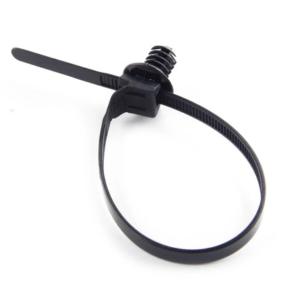 100x Push Clips Zip Straps Cable Fasteners for Various Applications