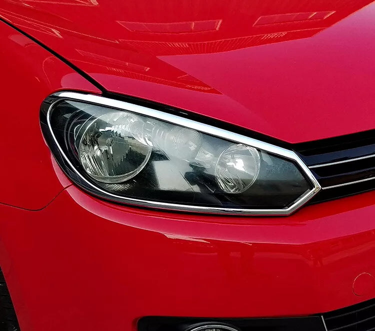 Headlight Trim Bezel Cover for Volkswagen Golf 6 Mk6 (2009-2014)