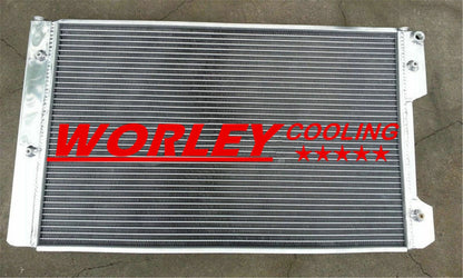 2 x Row Aluminum Radiator for Audi V8 4C 3.6/4.2 Quattro (1988-1994)