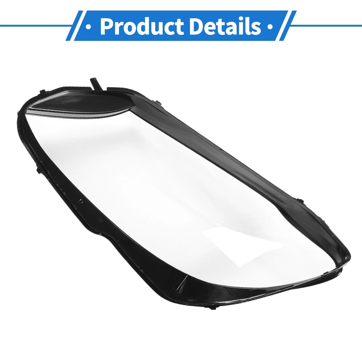 Car Front Right Headlight Lens Cover for Mercedes-Benz C-Class (2018-2020)