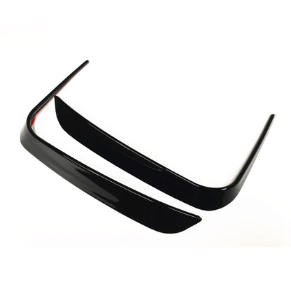 Rear Side Spoiler Trim 1 x Pair Gloss Black for BMW X3 X3M (2022-2024)