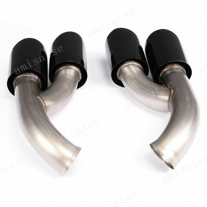 GTS Style Exhaust Tips for Porsche Cayenne V6 (2015 - Present)