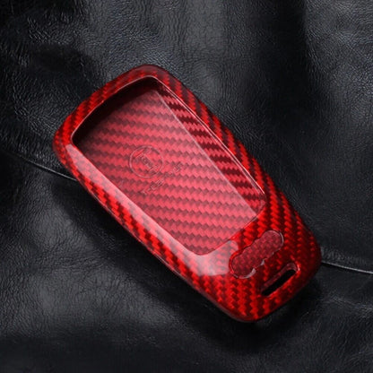 Carbon Fiber Key Case Cover for Audi A4 A5 S4 S5 Q5 Q7 TT (2010-2023)