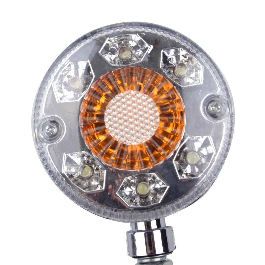 24V LED Double Face Round Side Marker Lights for Car Tail Turn Signal