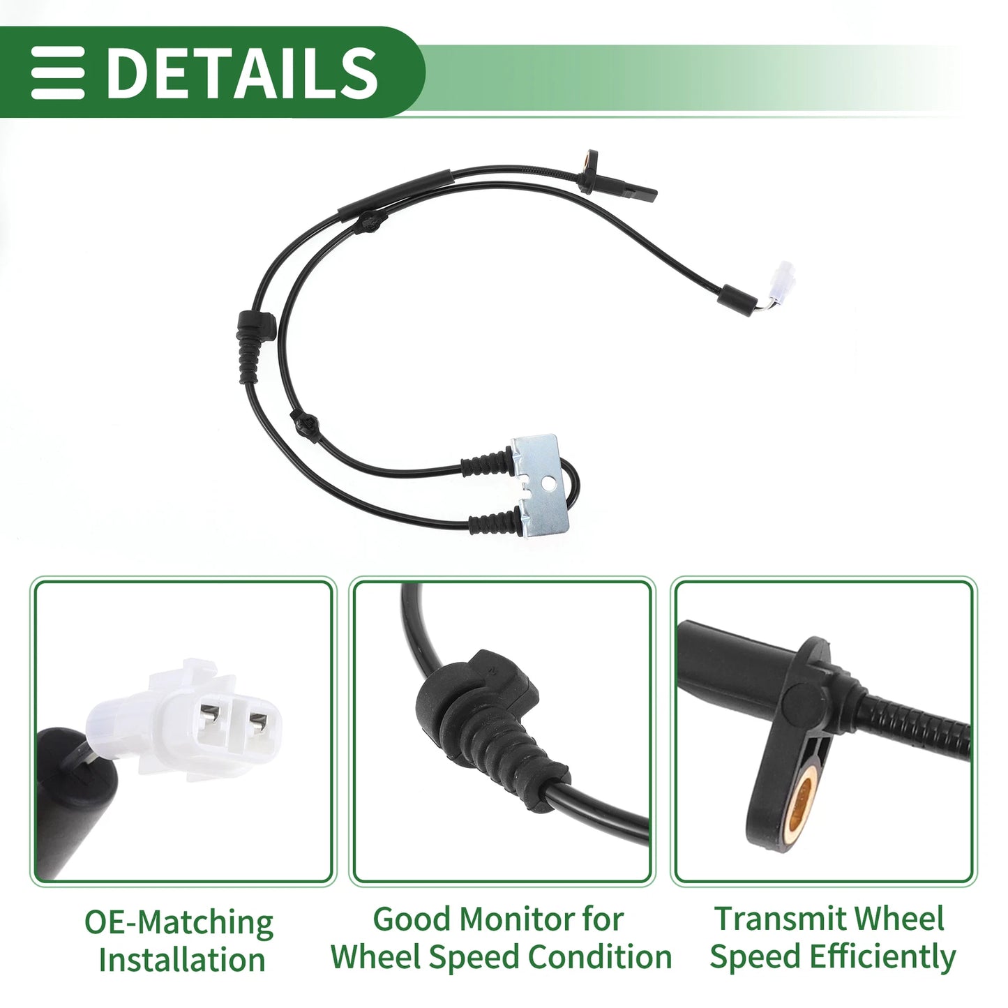 ABS Wheel Speed Sensor for Suzuki SX4 (2007-2014) Front Right