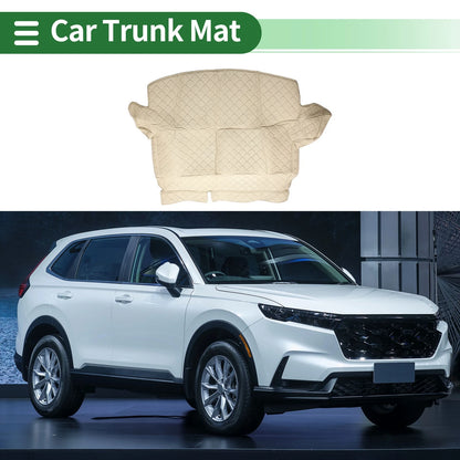 Cargo Liner Rear Trunk Mat for Honda CR-V Hybrid (2017-2021) Beige XPE
