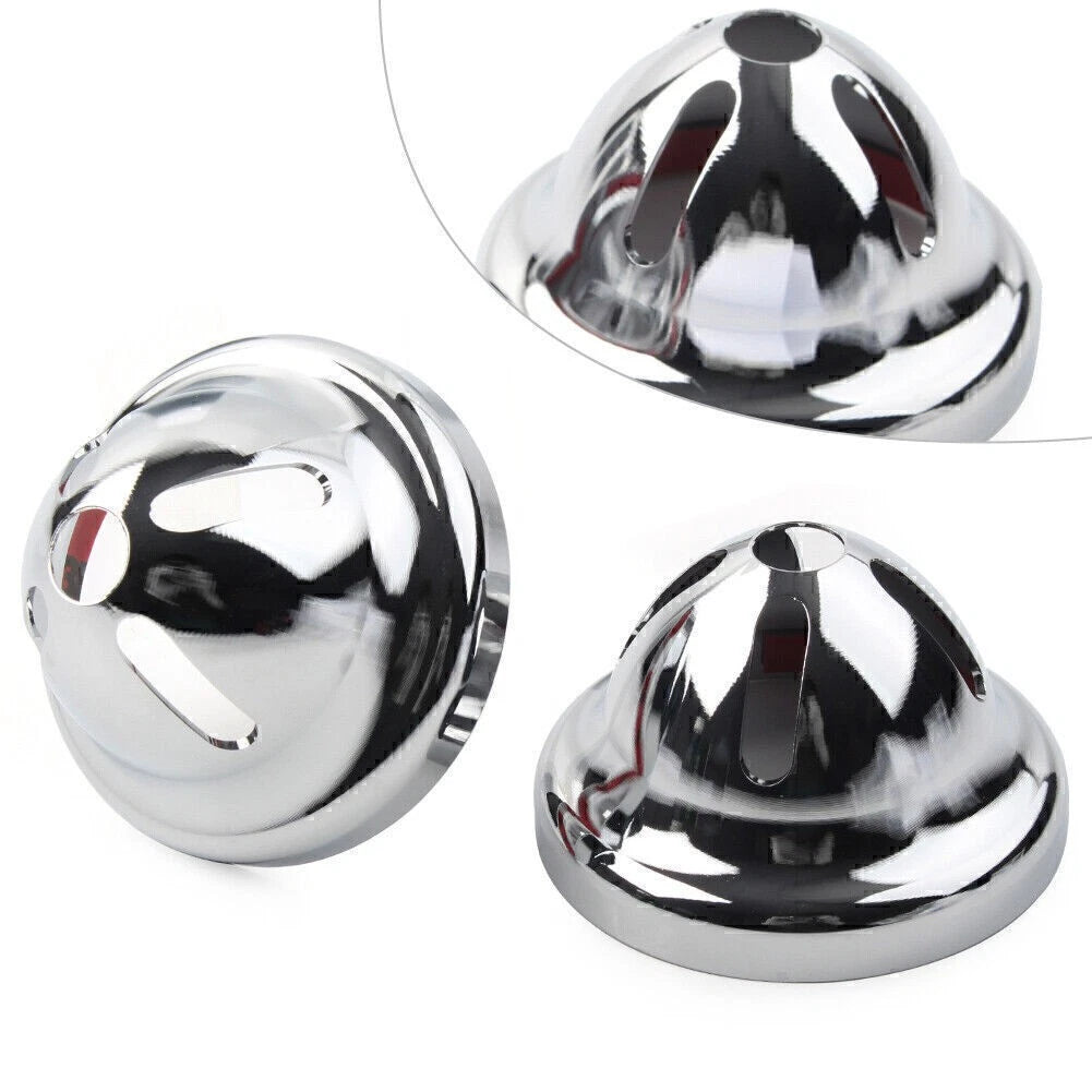 Silver Turn Signal Light Covers for T100, Scrambler 900 (2002-2014)